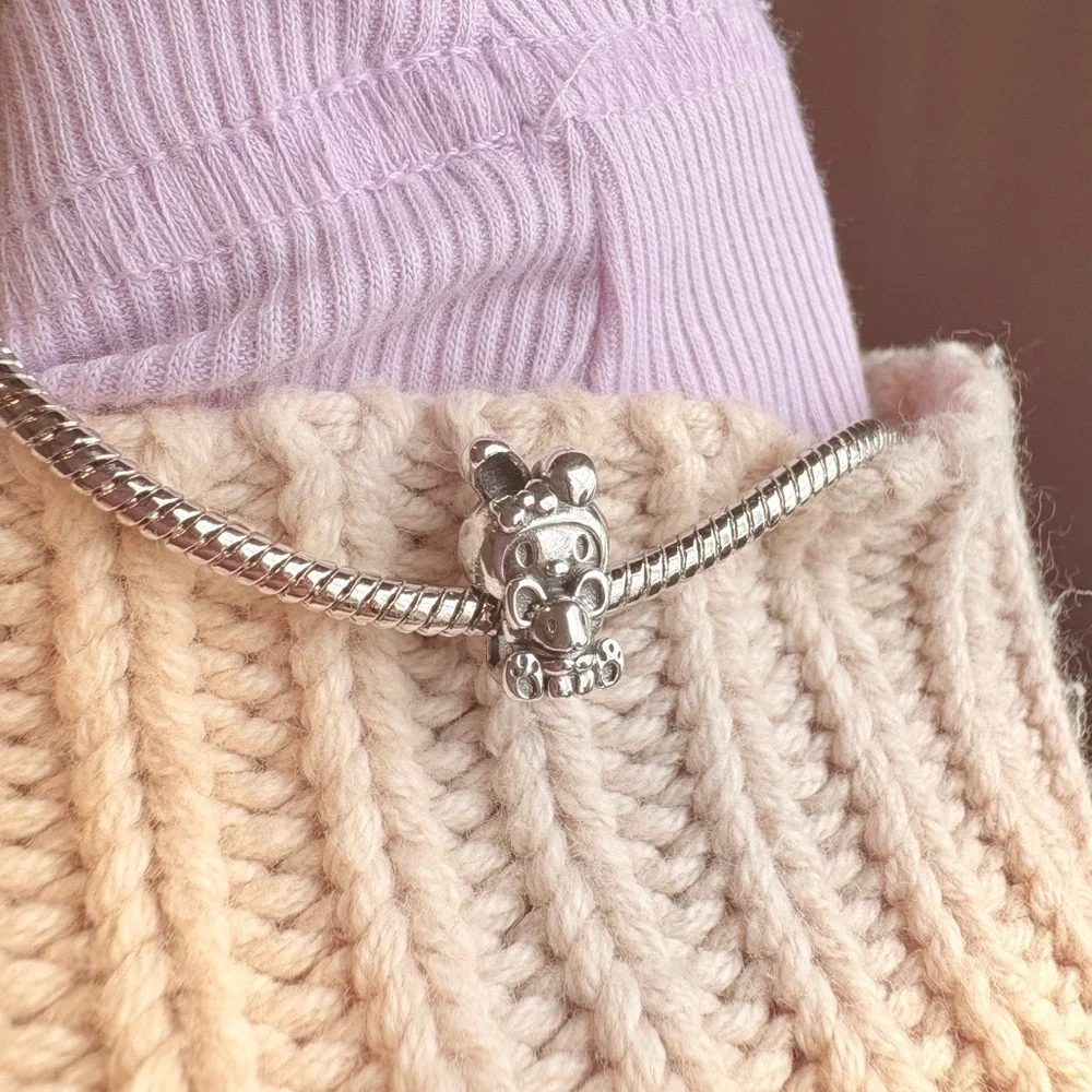My melody silver bracelet charm - Picture 4 of 4